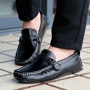 Black Casual Men Loafers