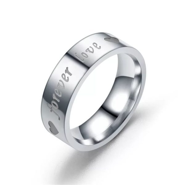 Stainless Steel Couples Wedding Ring