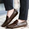 Comfortable Brown Men Loafers