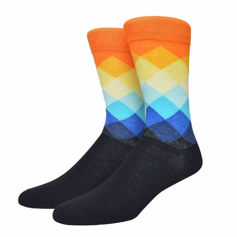 Set of 5 Pairs of Happy Colored Socks