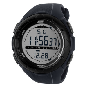 SKMEI-1025 Grey Digital Men's Wrist Watch