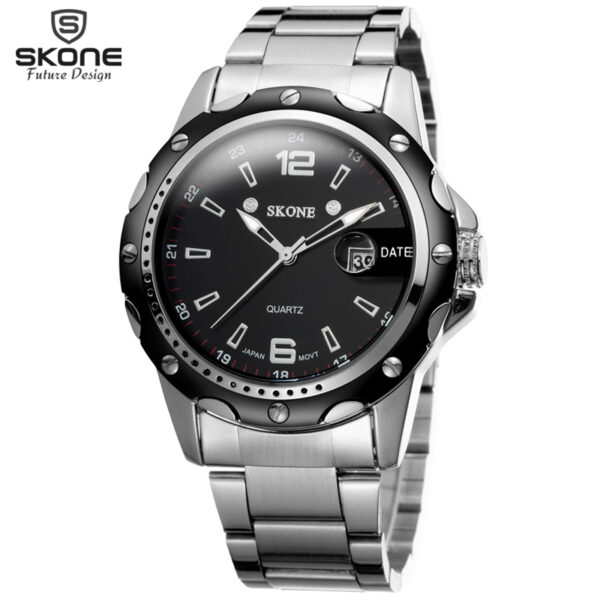 SKONE-2473  Stainless Steel Men's Watch