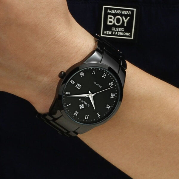 WWOOR-8830M  Stainless Steel Quartz Wrist Watch