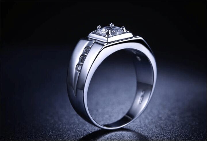 Engagement Ring- Sterling Silver