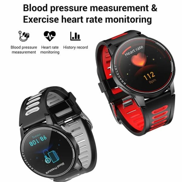 L6 Smart Watch Fitness Health Tracker Monitor