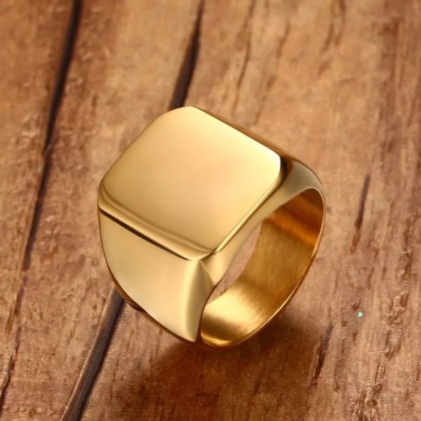 Gold Plated Men's Ring