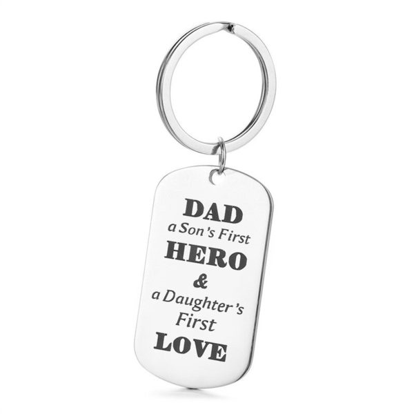 Personalized Dad's Keyholder
