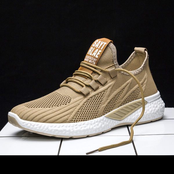Men's Lightweight Mesh Knit Comfortable Running Sports Sneakers Shoes