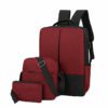 Set of 3 Bags - Laptop Bag With Pouch