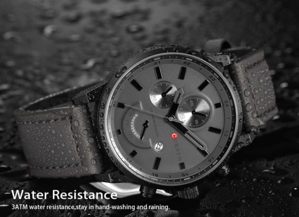 Curren M8217 Water Resistant Leather Watch