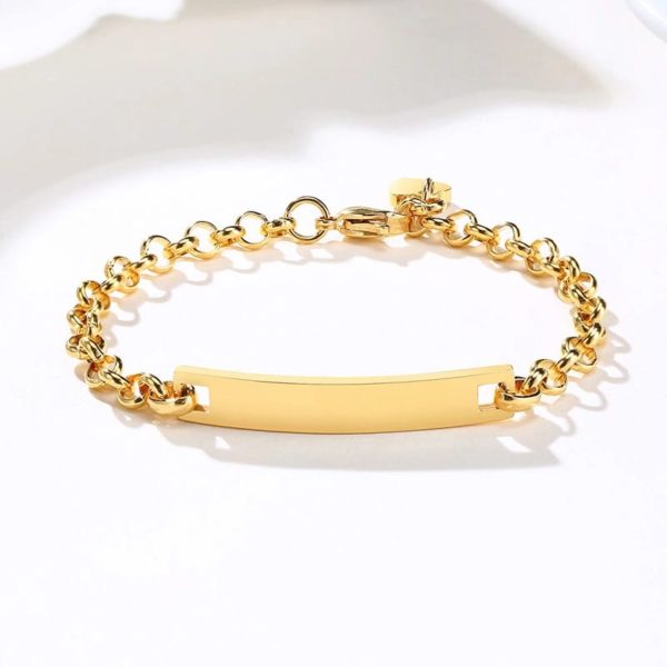 Lovers Stainless Bracelet-Gold