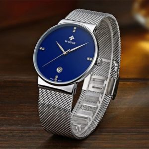 Wwoor 8018M Water-Resistant Wrist Watch