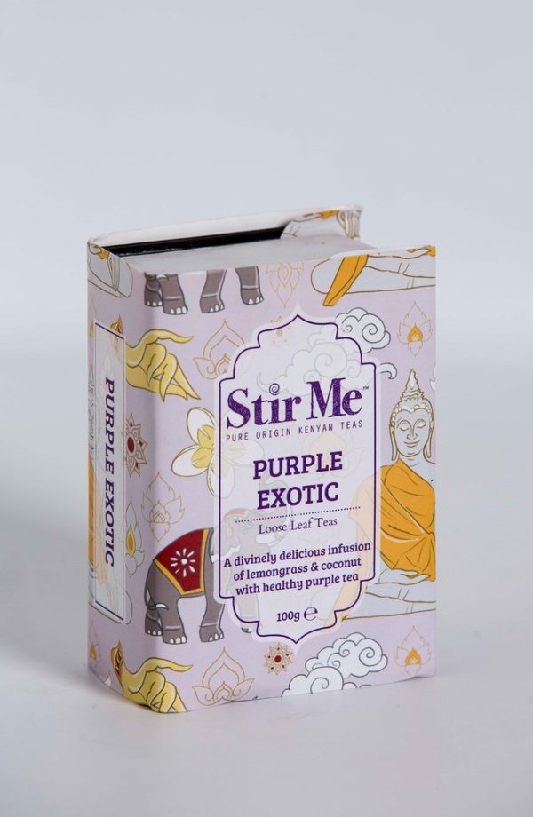 Stir Me Luxury Tea- Purple Exotic Flavour