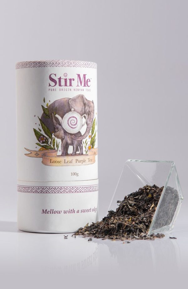 Stir Me Mellow Sweet Loose Leaf Purple Tea