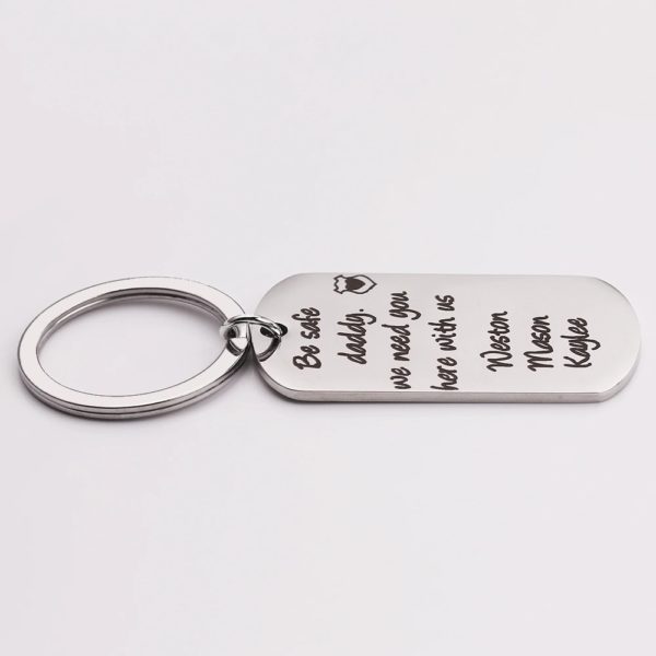 Stainless Steel Keyholder- Gift for DAD