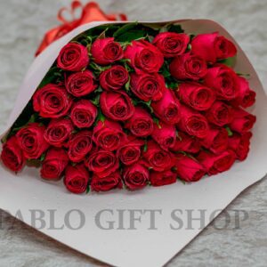 Amelia - Pure Red Love Bouquet
