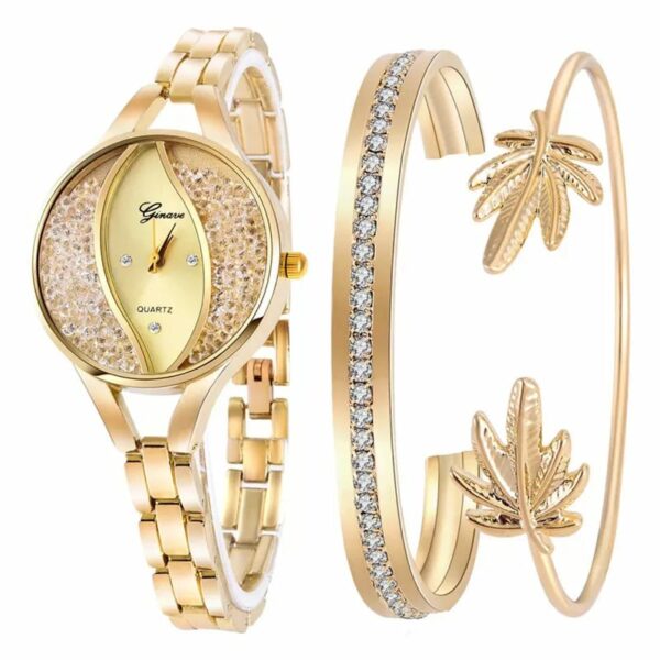 Ginave Watch, Bracelet Ladies Gift Set