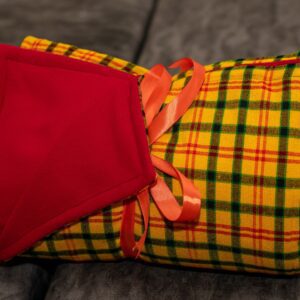 Warm Maasai Fleece Blanket Handmade in Kenya