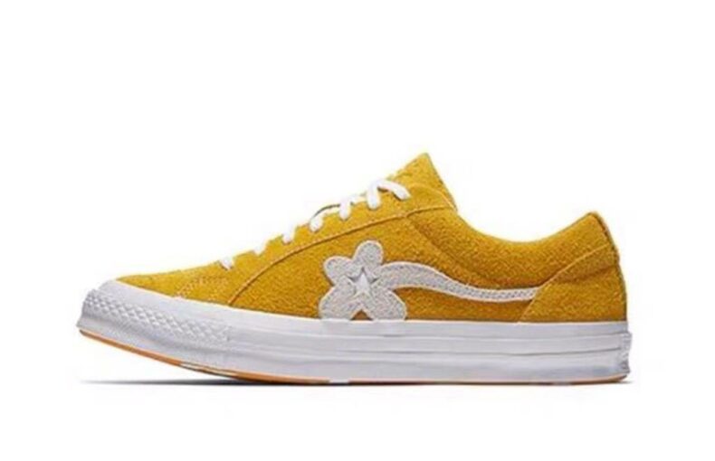 Comfortable Yellow Ladies Fashion Rubber Shoes