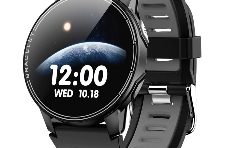 L6 Smartwatch With Grey/Black Straps