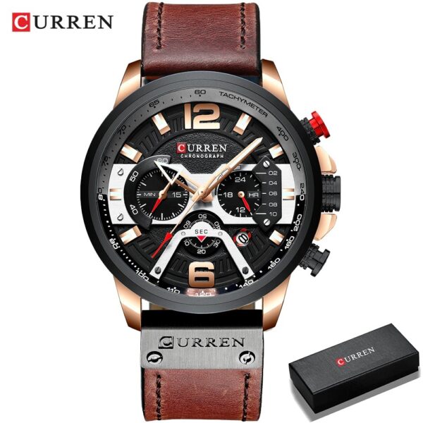 Curren M-8329 Men Wrist Watch-Chronograph