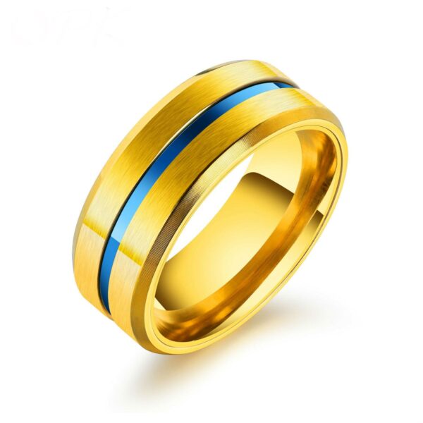 Gold Plated Men's Ring.