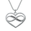 Love and Infinity Sign Pendant