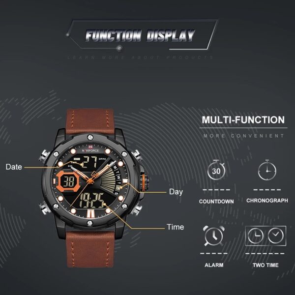 NAVIFORCE  NF9172M Men's Quartz Wristwatch