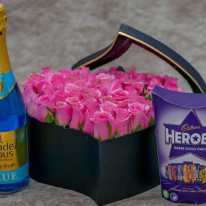 A Flower Box, Chocolate and Rendez Vous Drink