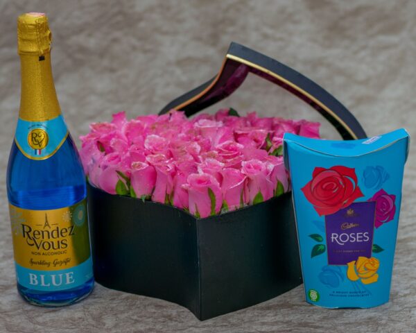A Flower Box, Chocolate and Rendez Vous Drink