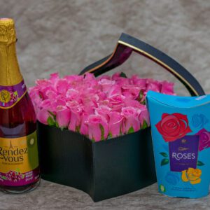 A Flower Box, Rendez Vous Drink and Cadbury Roses