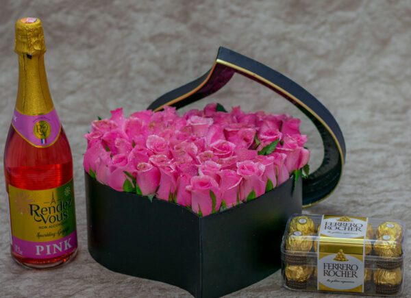 A Flower Box  Rendez Vous Drink and Chocolates