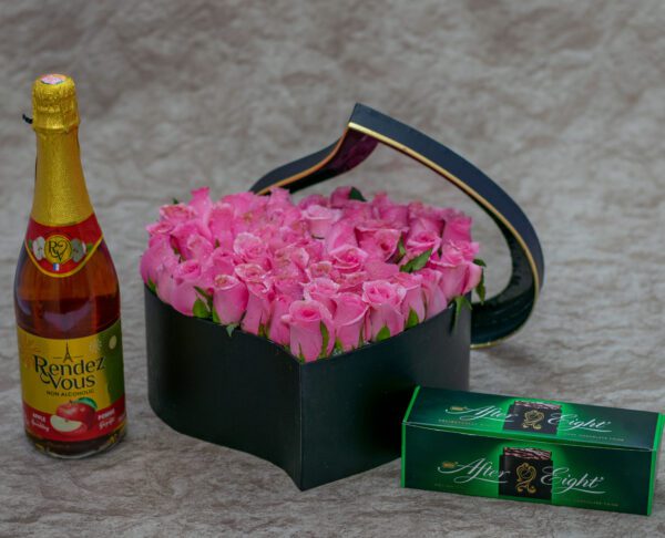 Aurora Flower Box, Rendez Vous Drink and After Eight Chocolate