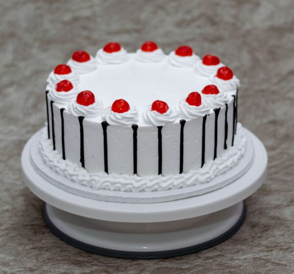 Birthday Cake with White Vanilla Frosting