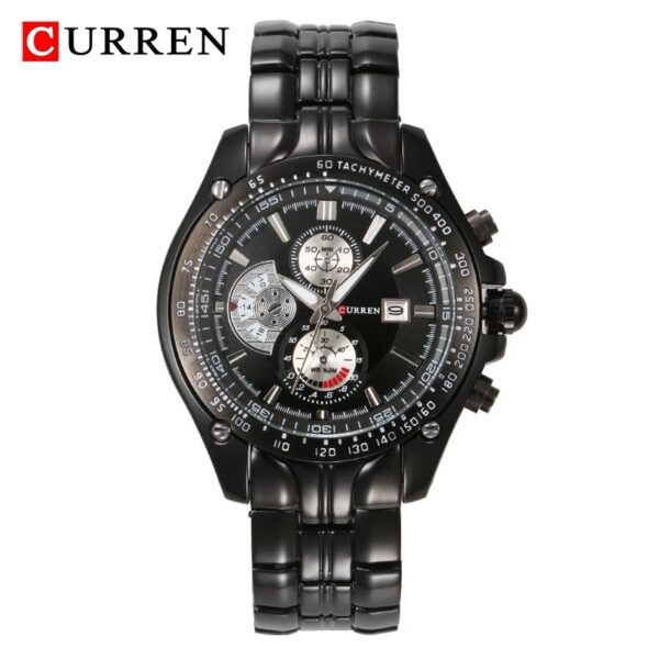 CURREN 8083 Stainless Steel Quartz Wrist Watch