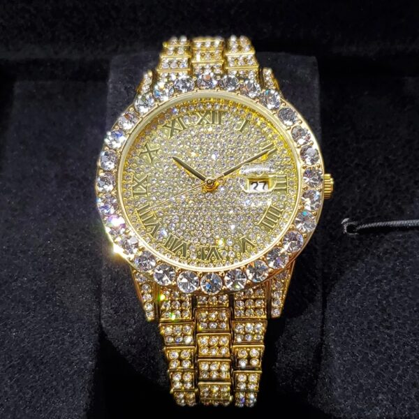 Iced Out Men Luxury Watch