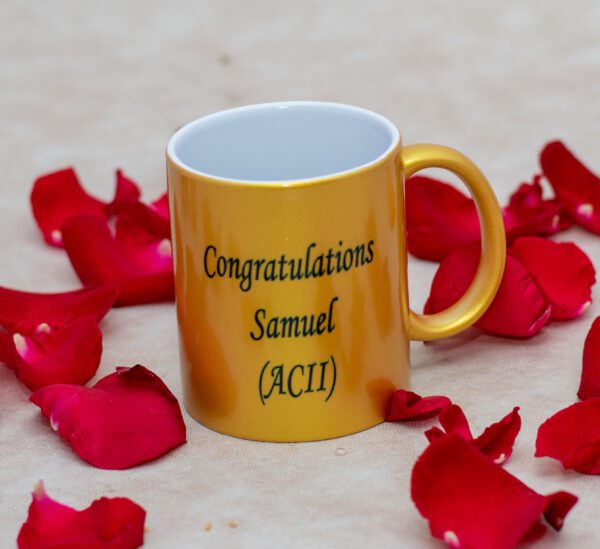 Personalized Congratulations Mug