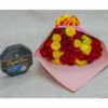 Red  and Yellow Rose Flowers Package