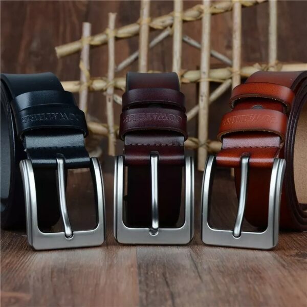 Genuine Top-Grain Men Leather Belt