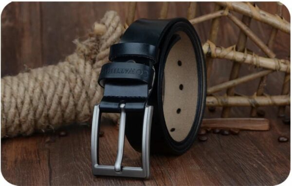 Genuine Top-Grain Men Leather Belt