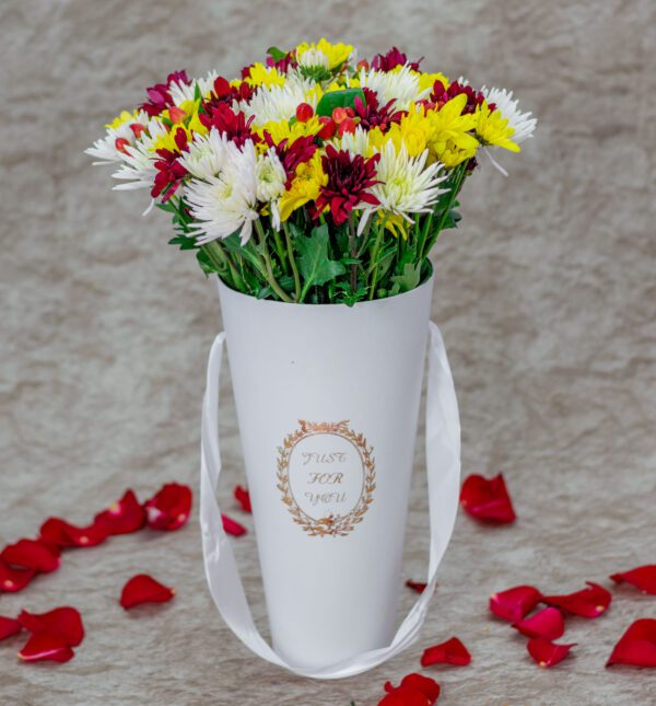 Mixed Daisies in a Just For You Vase