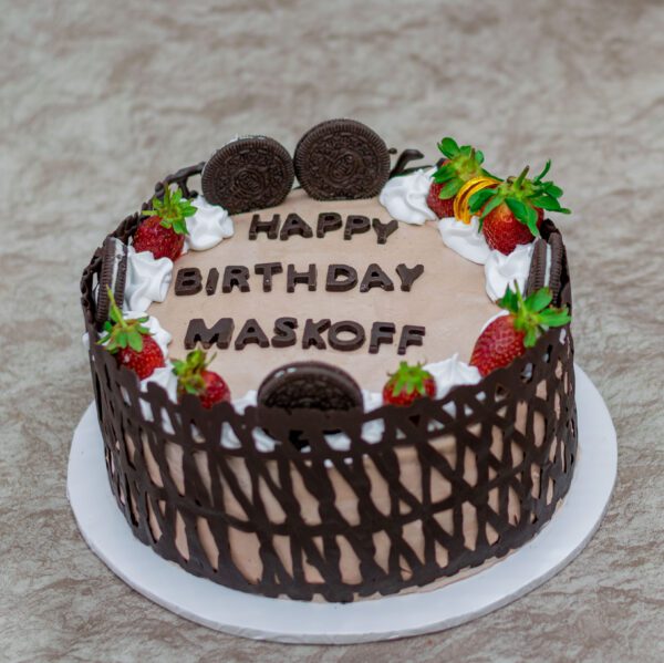 Personalized Birthday Black Forest Cake