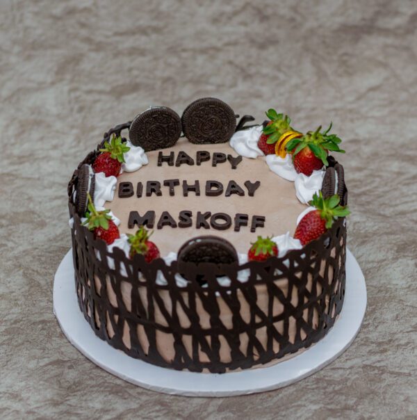 Personalized Birthday Black Forest Cake