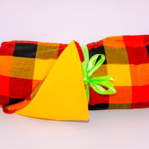 Personalized Maasai Throw Blanket Birthday Gift