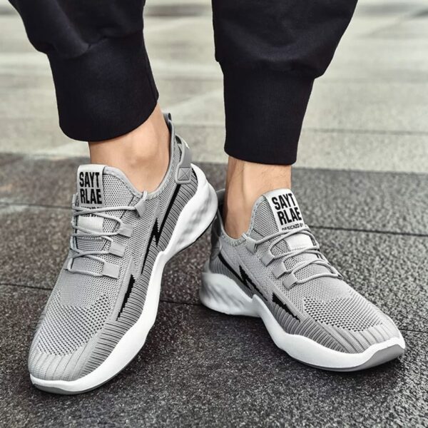 Grey Vulcanize Sneakers