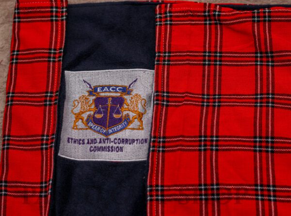 Maasai Blanket Branded With Corporate Logo