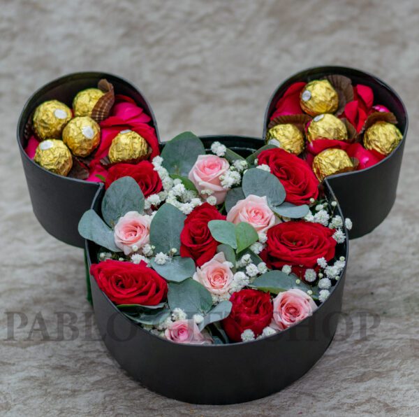 Mixed Flower Box and Chocolates