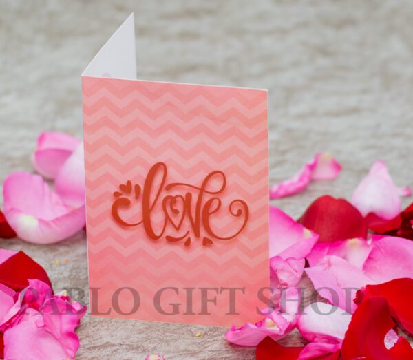 Pink Love Card