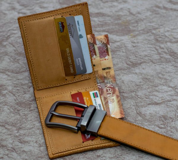 Belt and Wallet Gift Set
