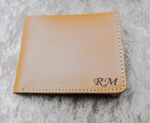 Pablo Gift Shop Brand Engraved Personalized Leather Wallet
